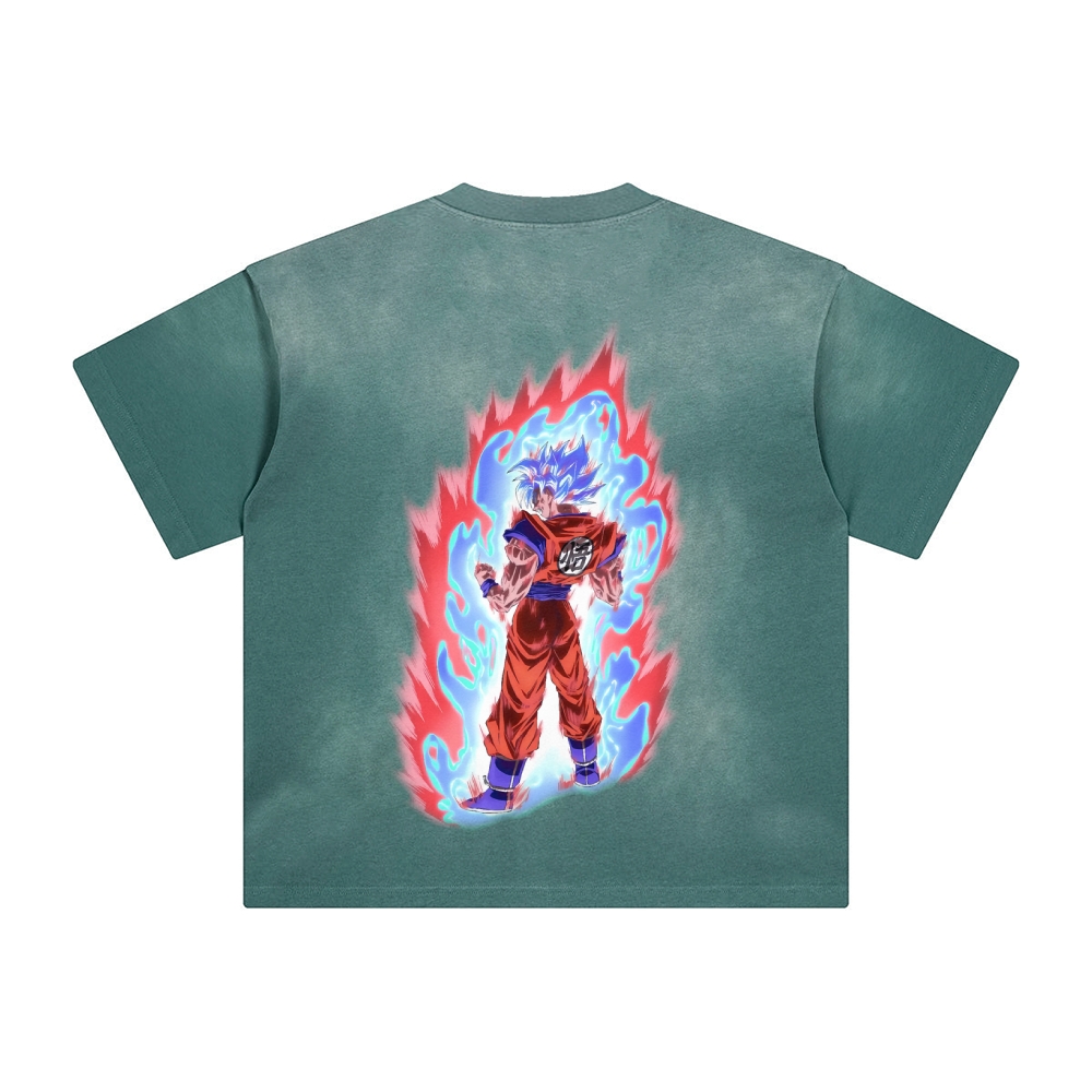 Unisex Fit Washed T-Shirt丨Dragon Ball