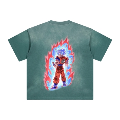 Unisex Fit Washed T-Shirt丨Dragon Ball