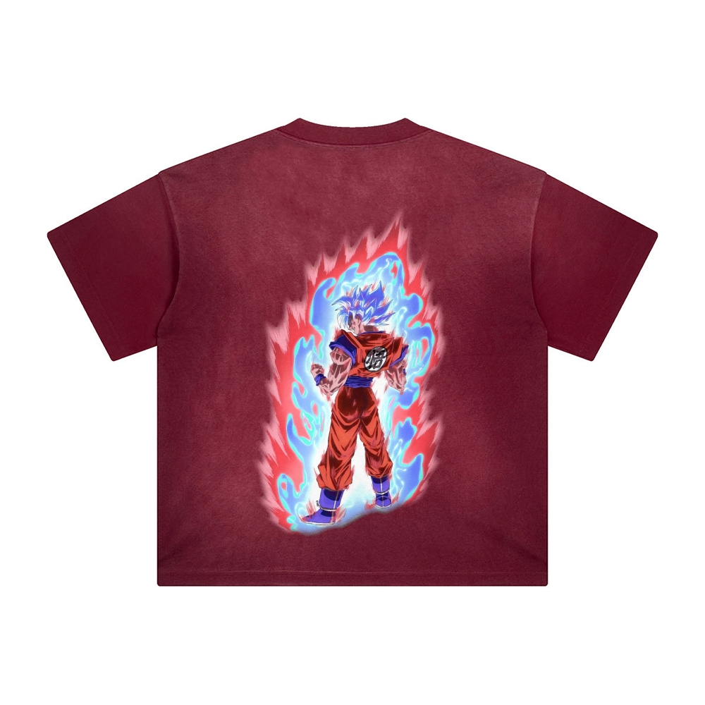 Unisex Fit Washed T-Shirt丨Dragon Ball