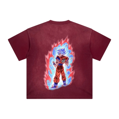 Unisex Fit Washed T-Shirt丨Dragon Ball