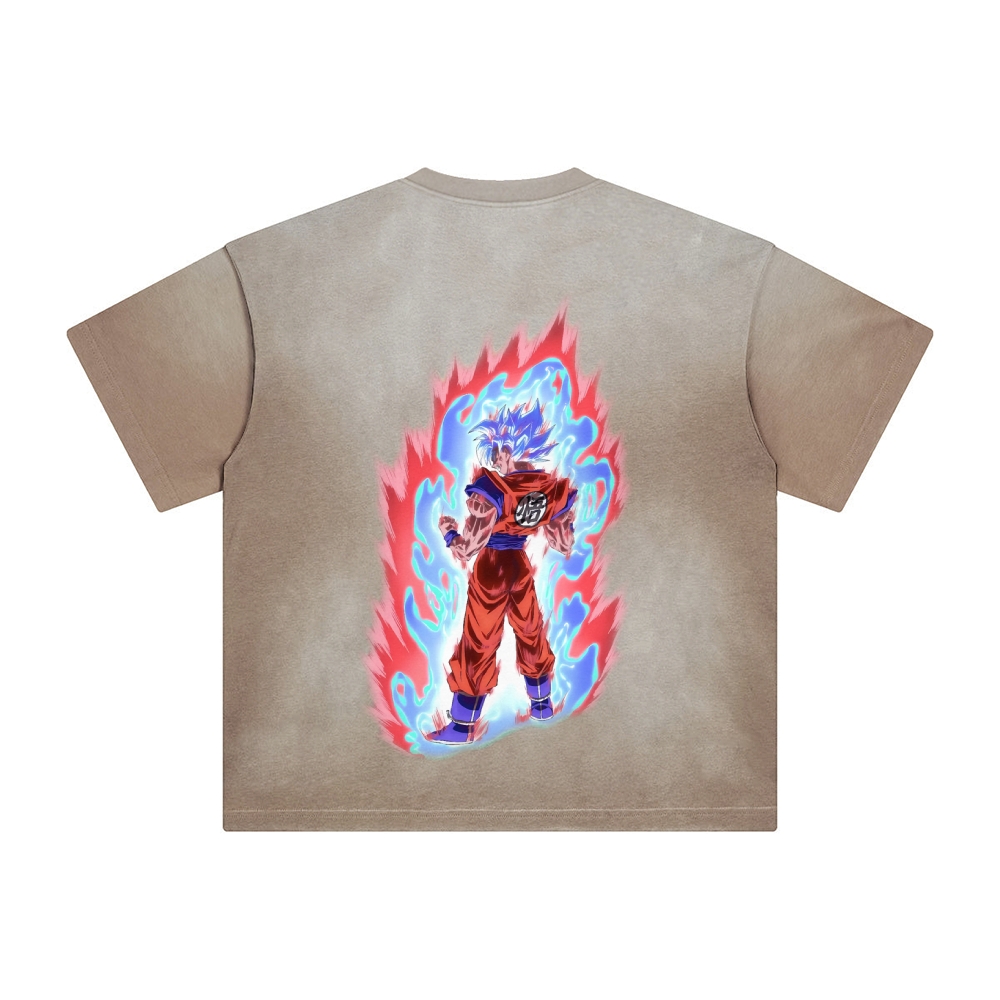 Unisex Fit Washed T-Shirt丨Dragon Ball