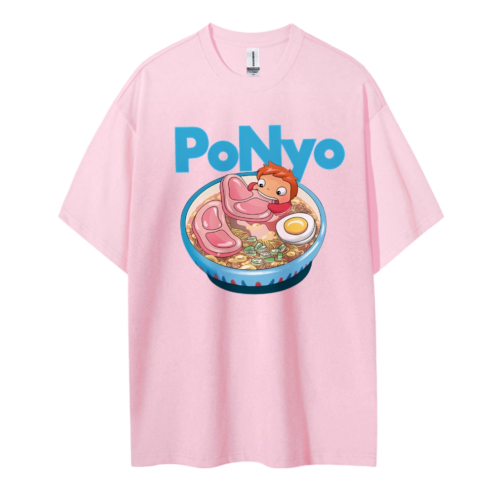 Vintage Tee丨Ponyo