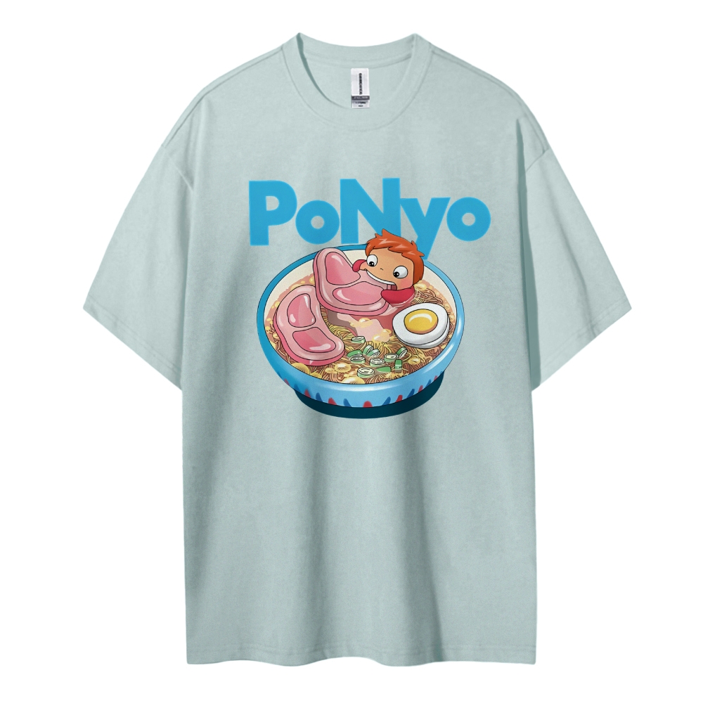 Vintage Tee丨Ponyo