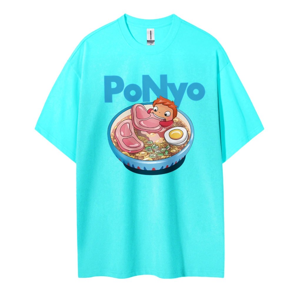 Vintage Tee丨Ponyo
