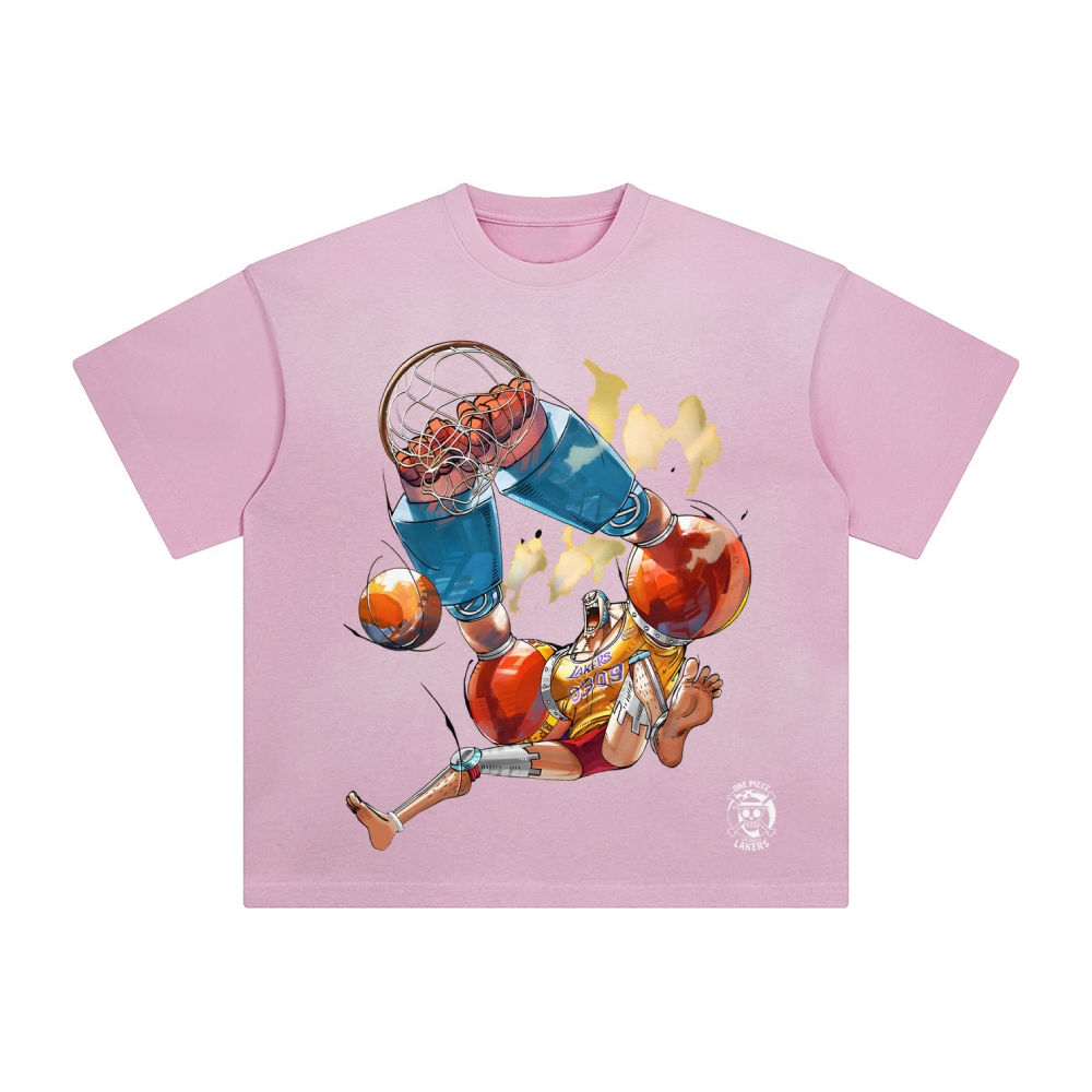 Unisex Fit Anime Washed T-Shirt