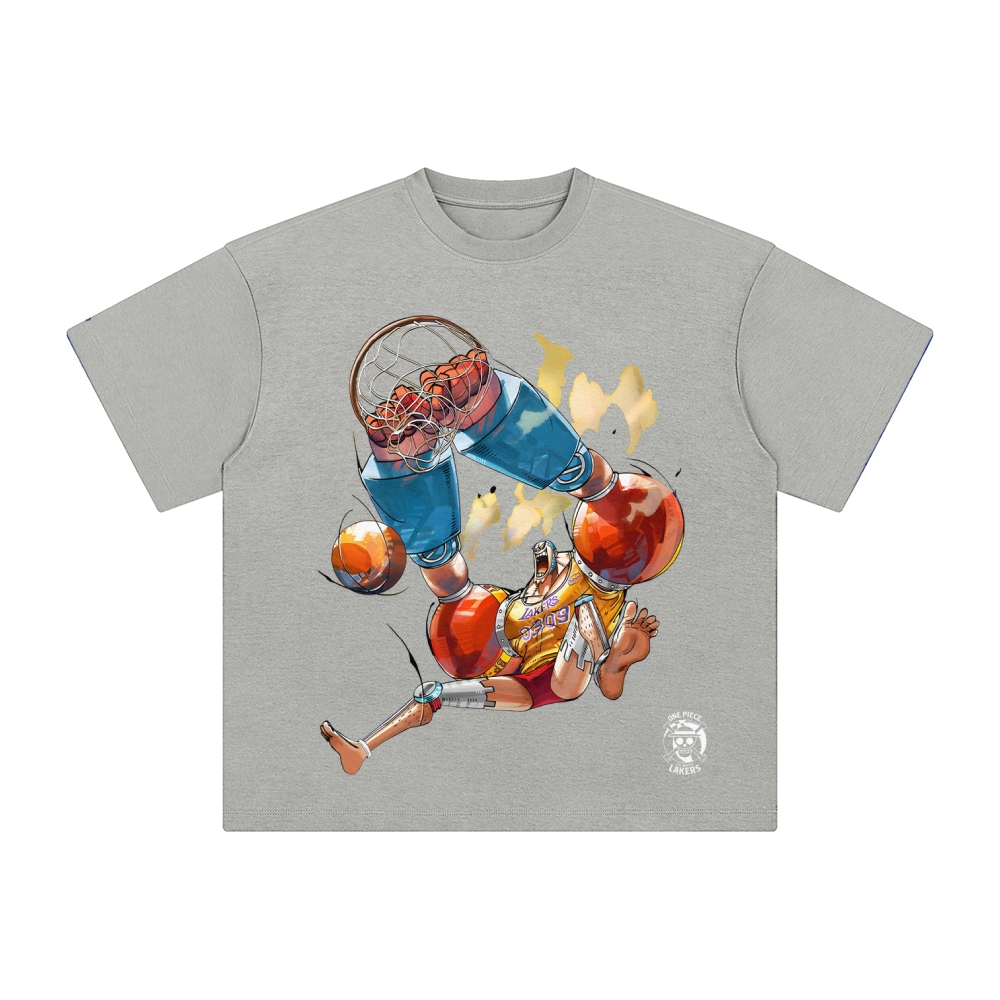 Unisex Fit Anime Washed T-Shirt