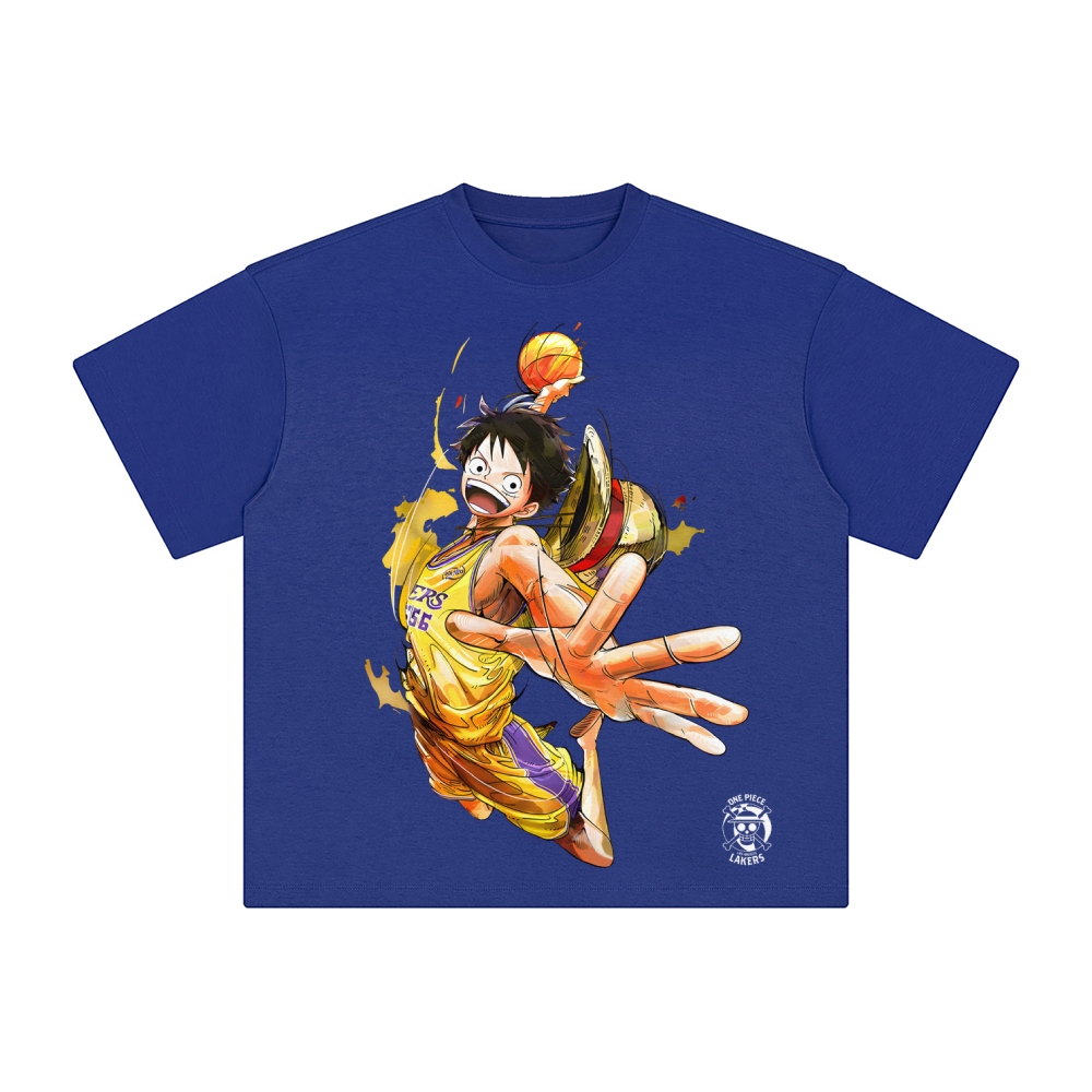 Unisex Fit Anime Washed T-Shirt