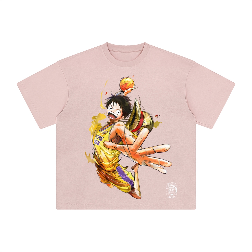 Unisex Fit Anime Washed T-Shirt