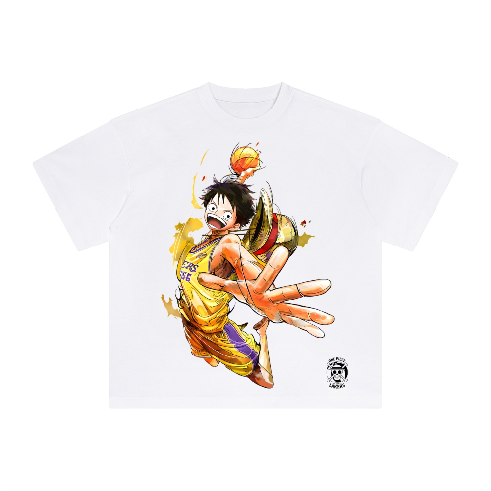 Unisex Fit Anime Washed T-Shirt