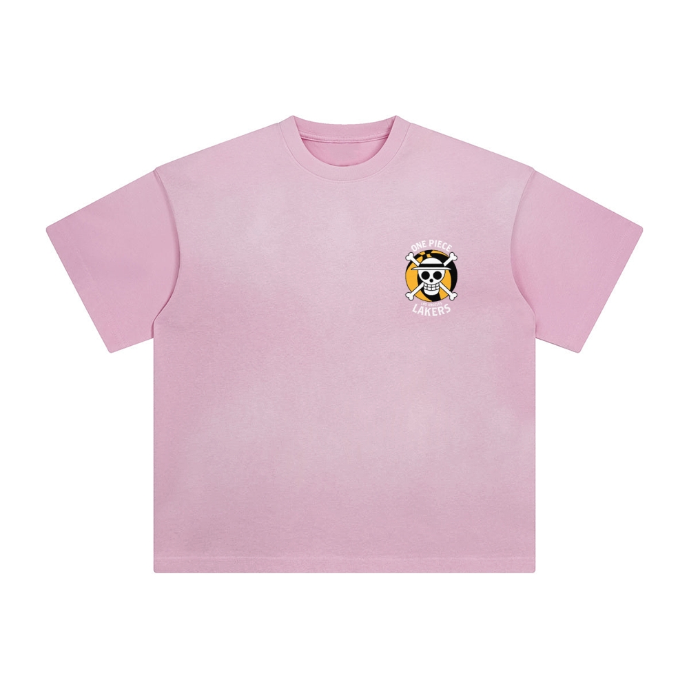 Unisex Fit Anime Washed T-Shirt