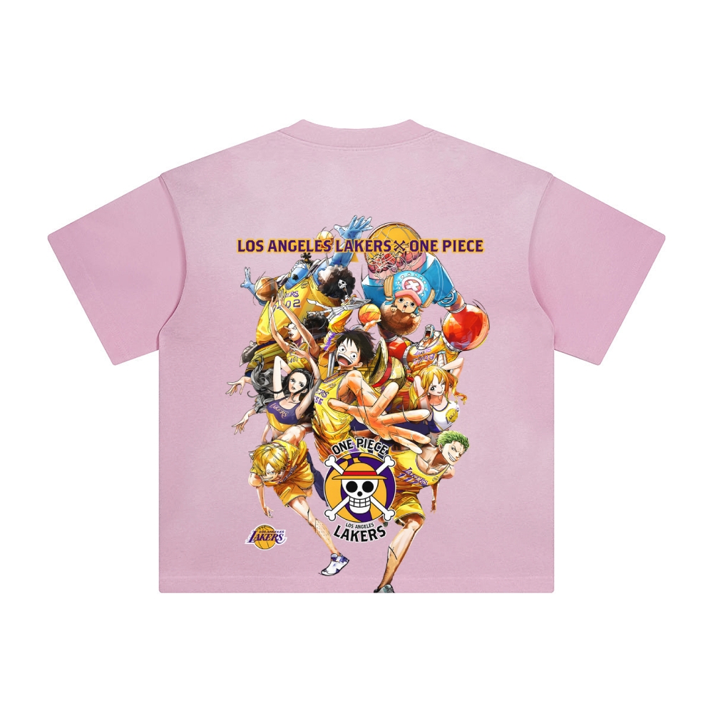 Unisex Fit Anime Washed T-Shirt