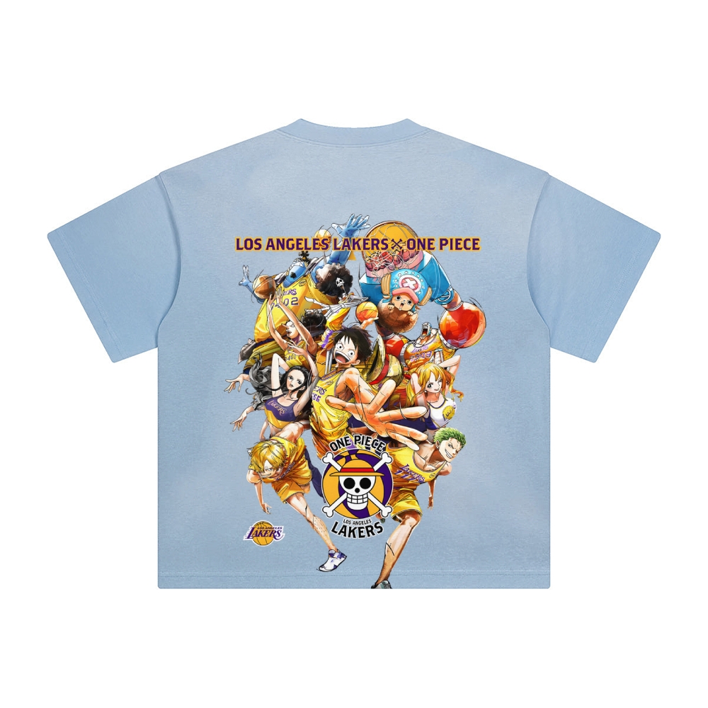 Unisex Fit Anime Washed T-Shirt