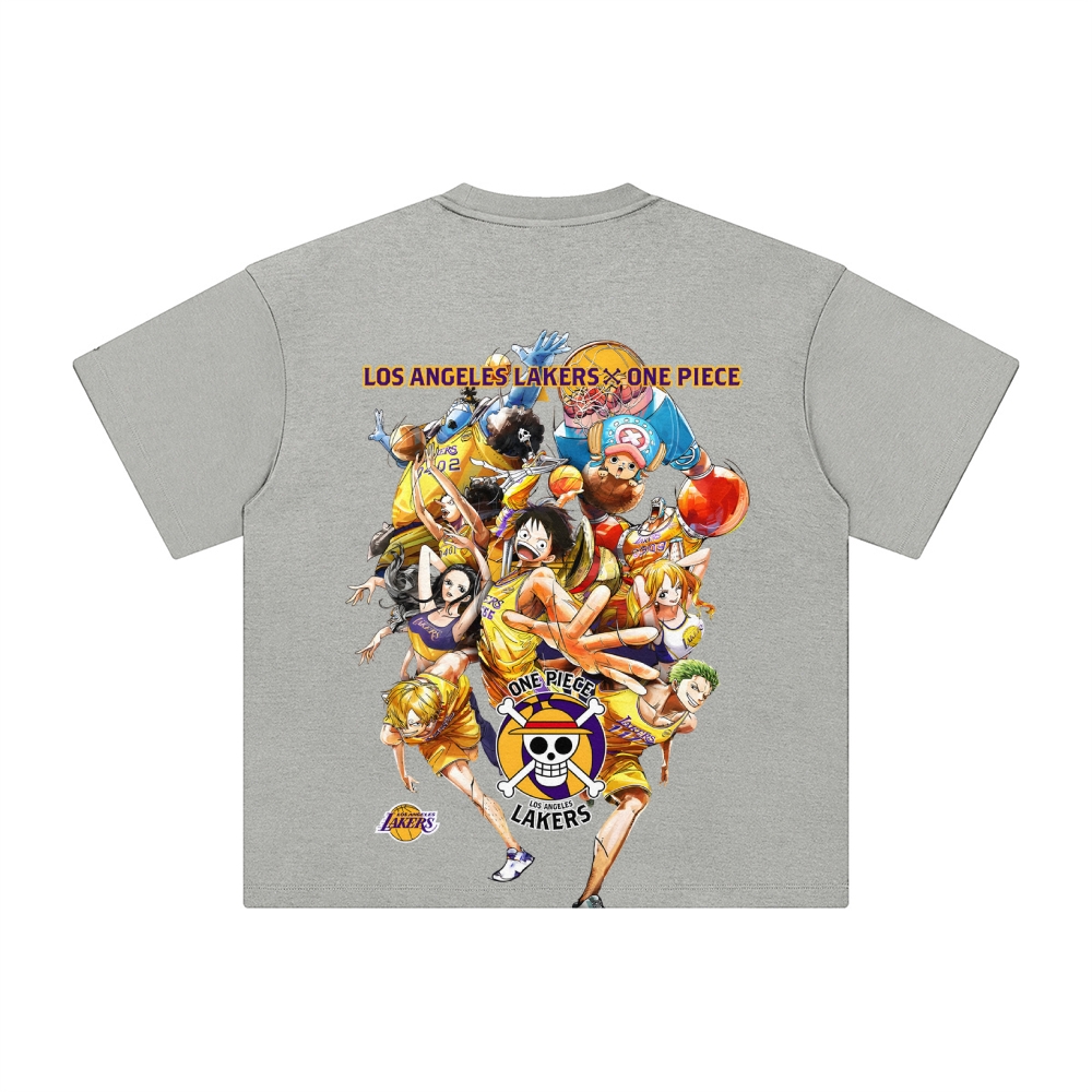 Unisex Fit Anime Washed T-Shirt