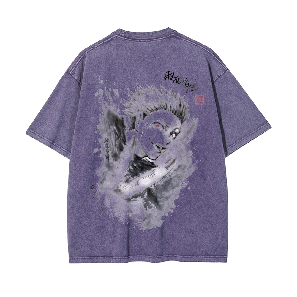 Vintage Washed Tee丨Jujutsu Kaisen