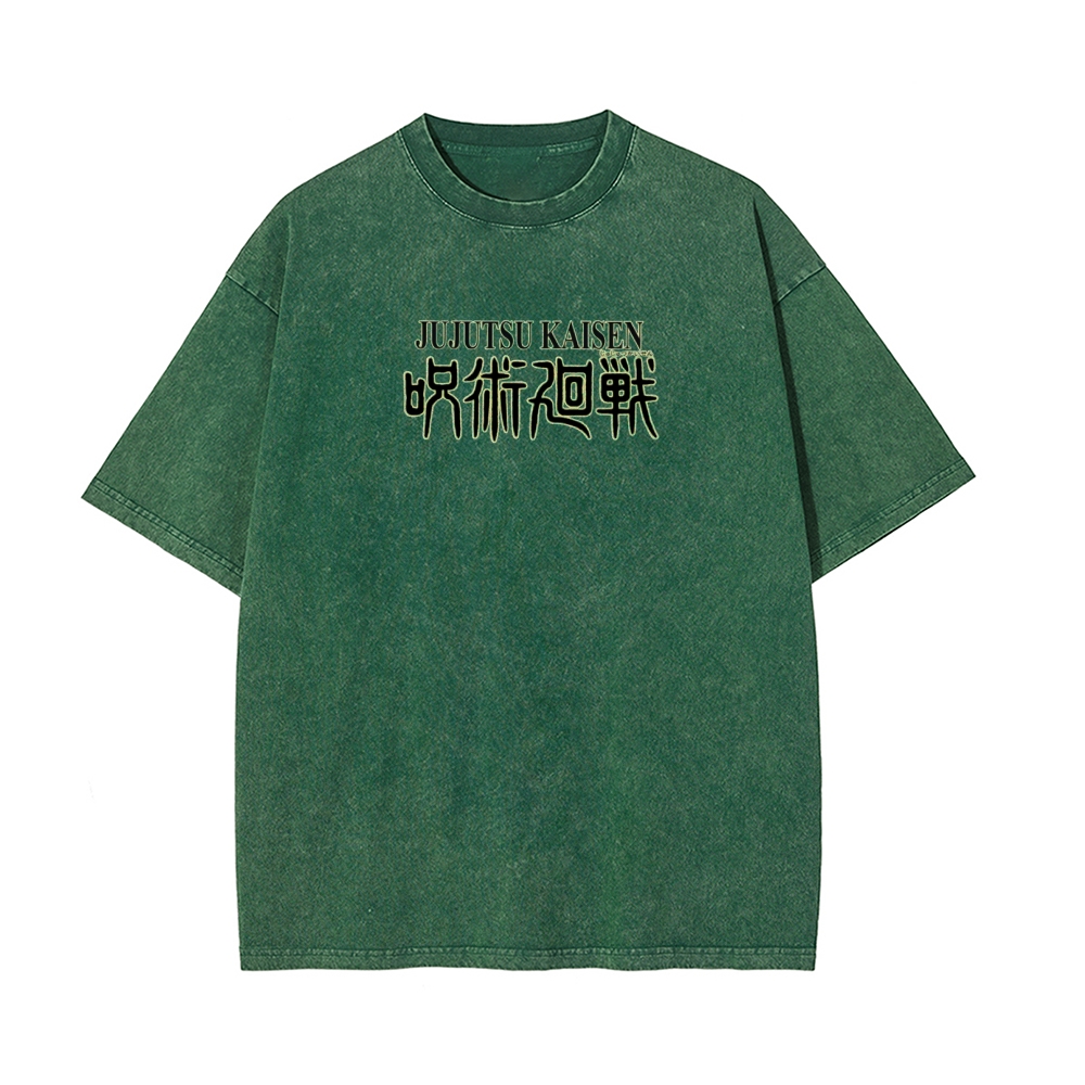 Vintage Washed Tee丨Jujutsu Kaisen