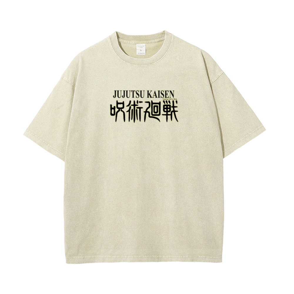 Vintage Washed Tee丨Jujutsu Kaisen