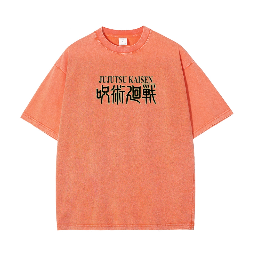 Vintage Washed Tee丨Jujutsu Kaisen