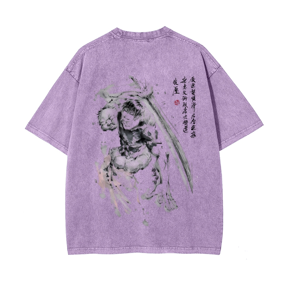 Vintage Washed Tee丨Jujutsu Kaisen