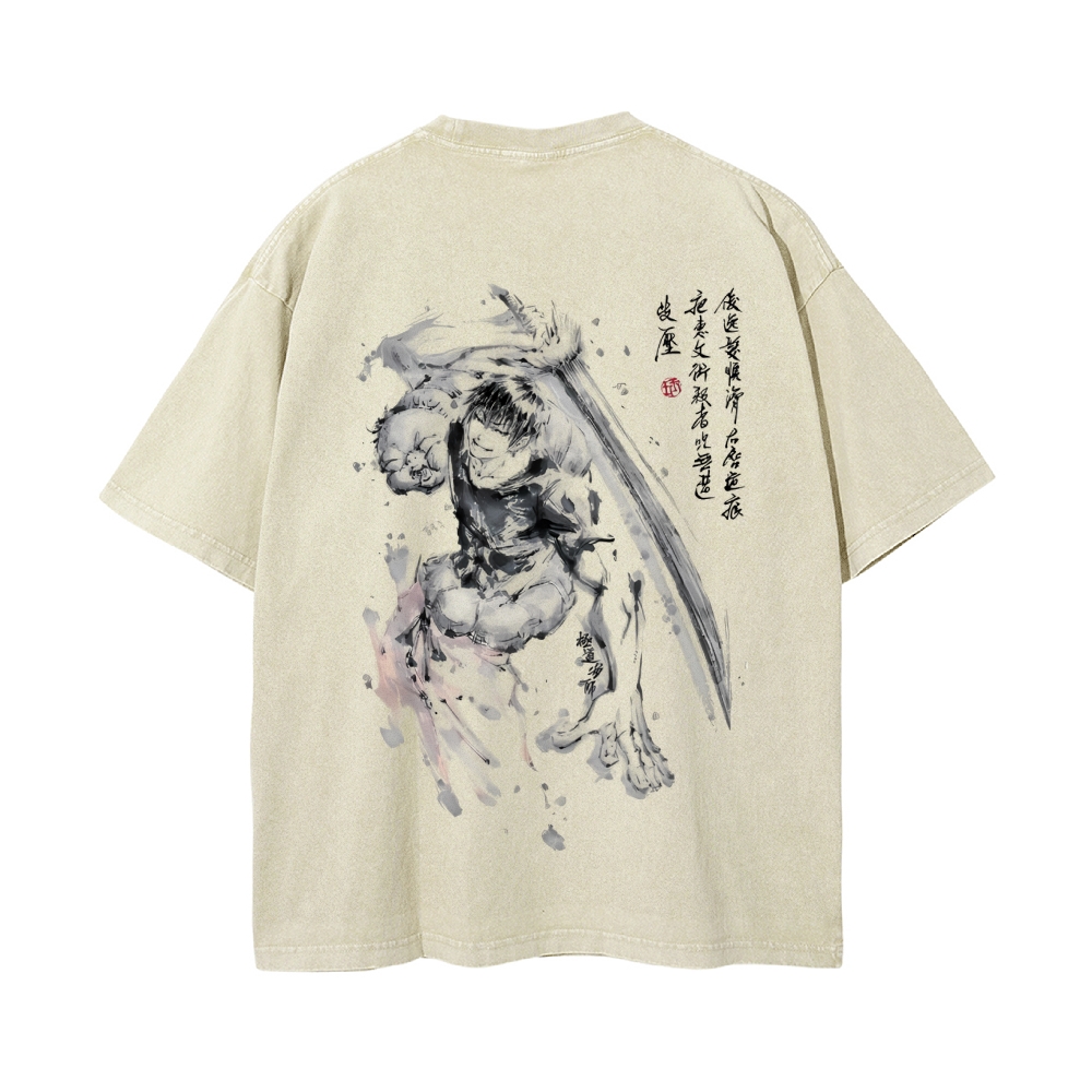 Vintage Washed Tee丨Jujutsu Kaisen
