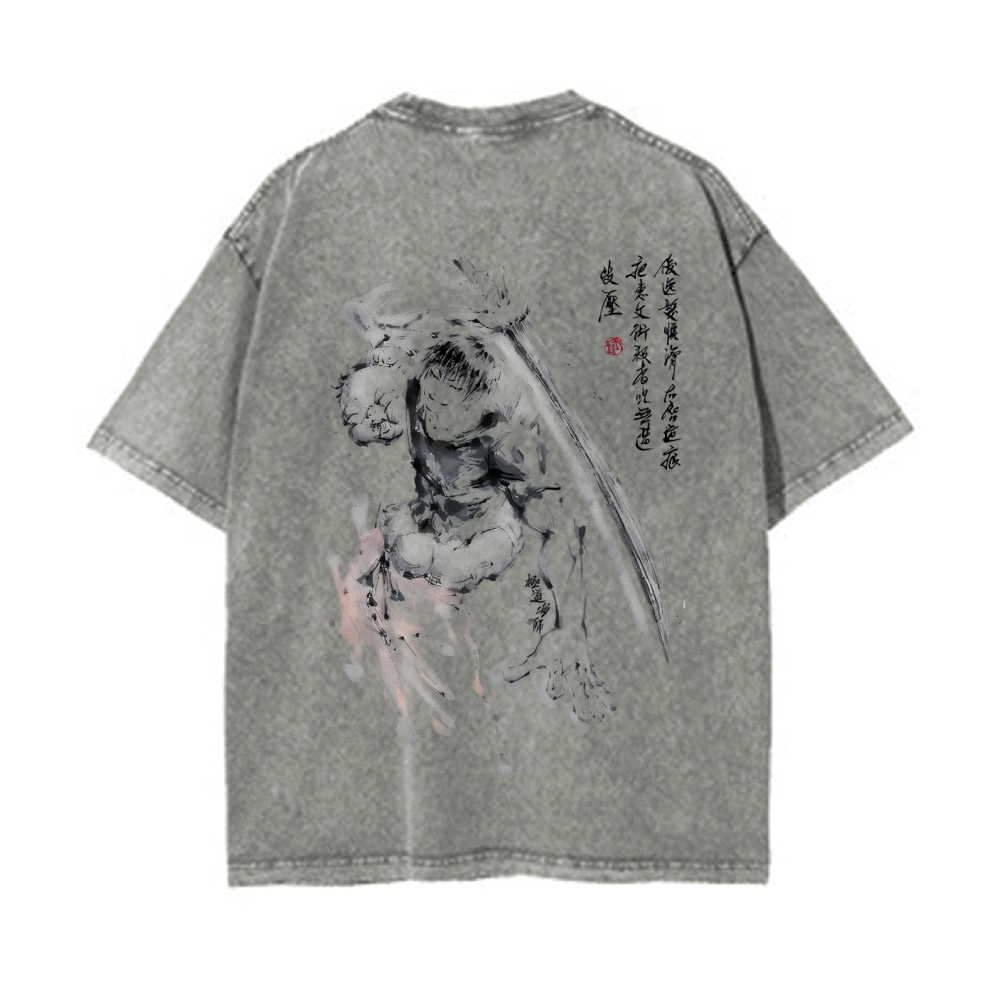 Vintage Washed Tee丨Jujutsu Kaisen