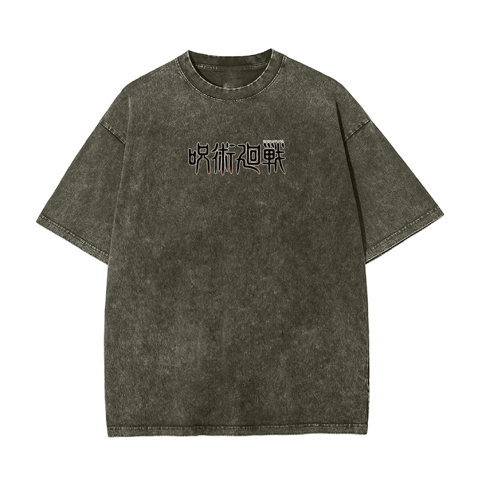 Vintage Washed Tee丨Jujutsu Kaisen
