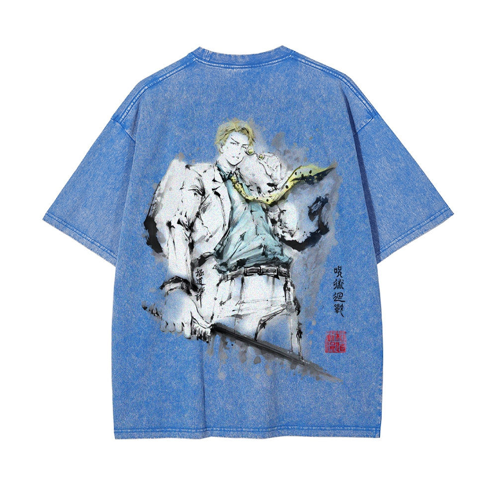 Vintage Washed Tee丨Jujutsu Kaisen