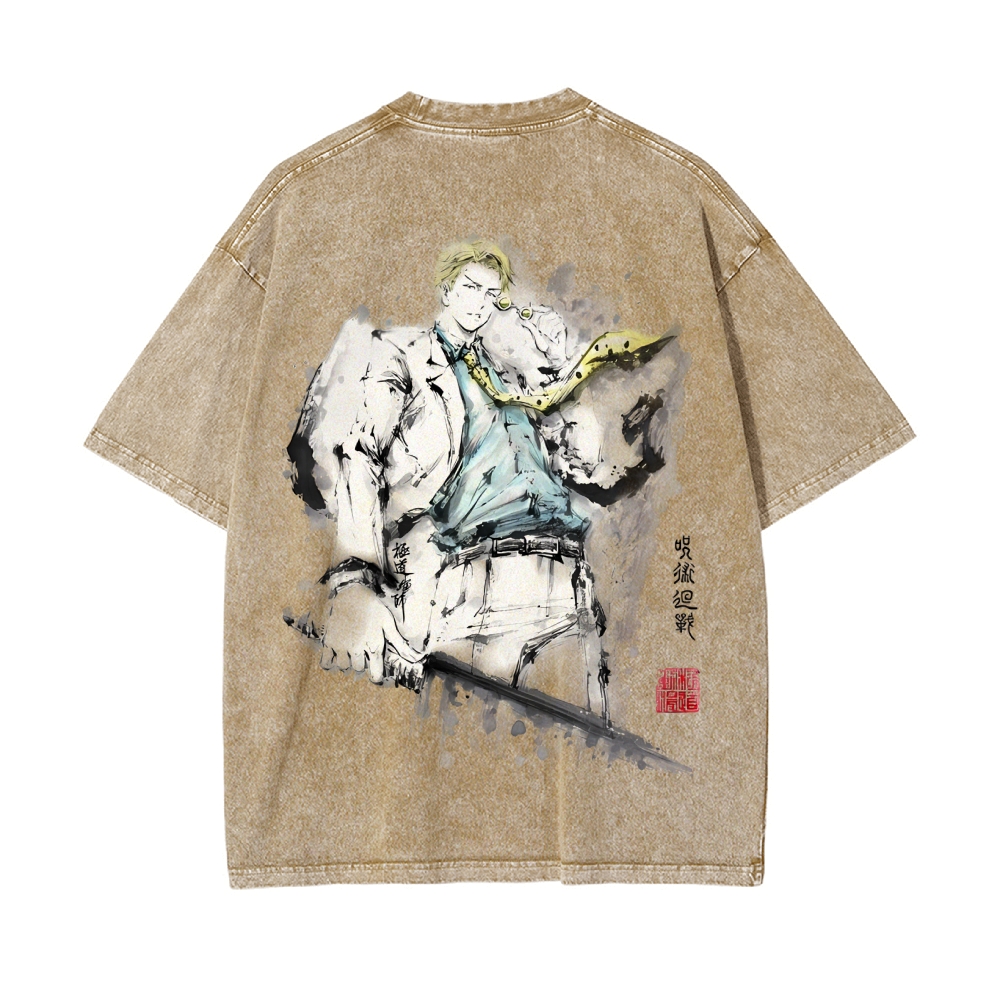 Vintage Washed Tee丨Jujutsu Kaisen