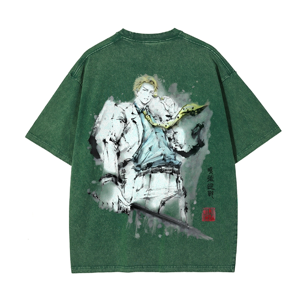 Vintage Washed Tee丨Jujutsu Kaisen