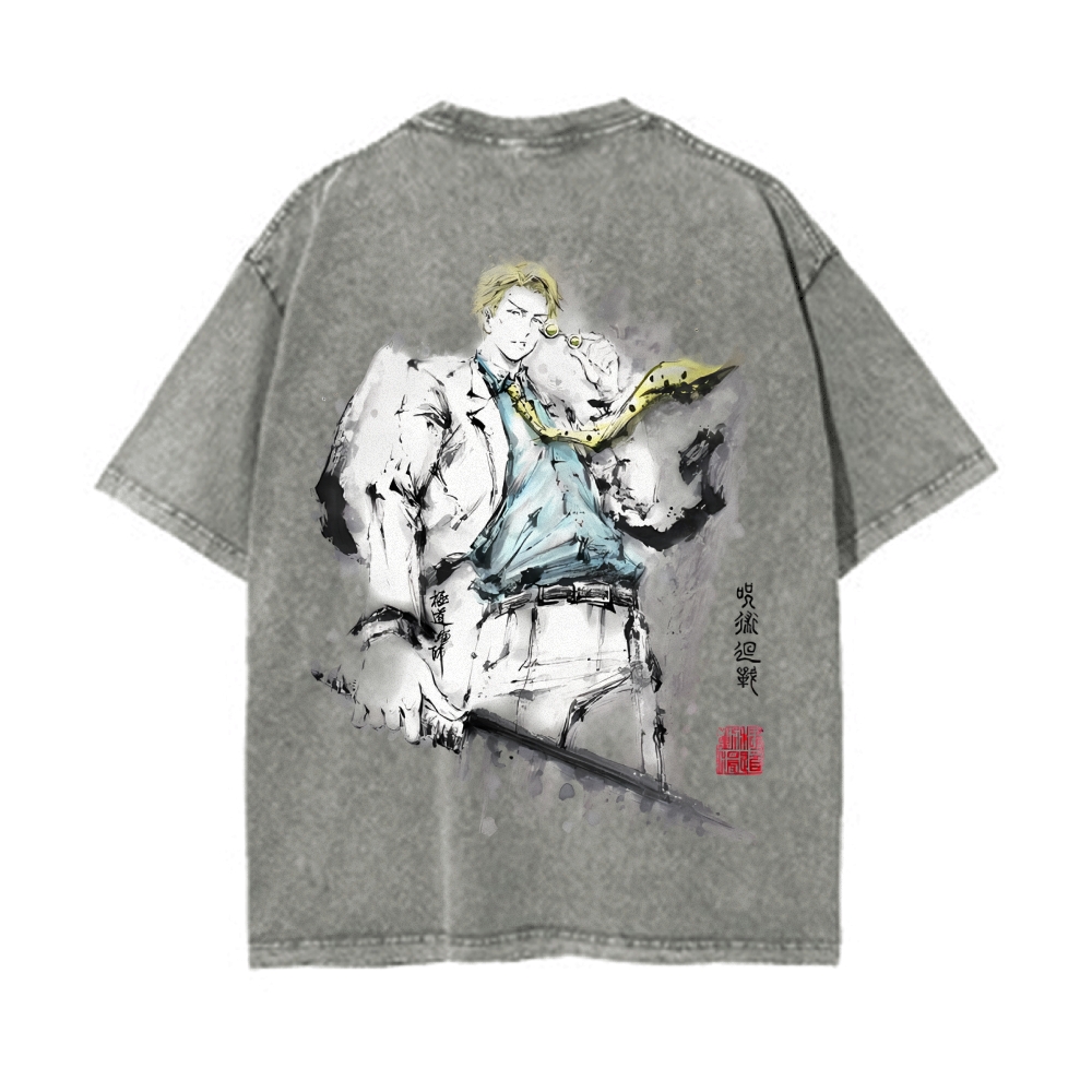 Vintage Washed Tee丨Jujutsu Kaisen