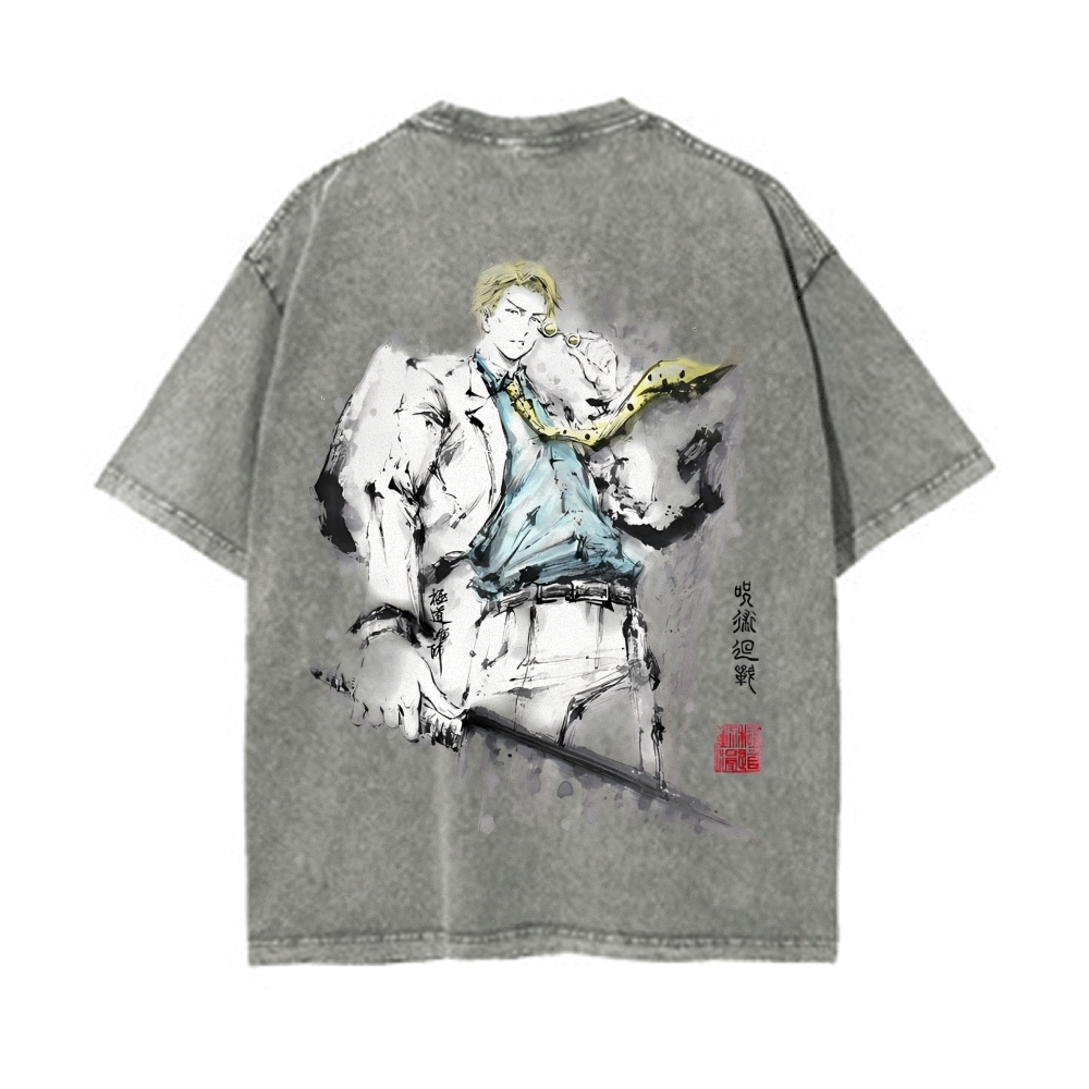 Vintage Washed Tee丨Jujutsu Kaisen