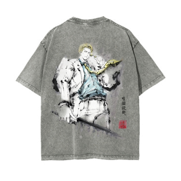 Vintage Washed Tee丨Jujutsu Kaisen
