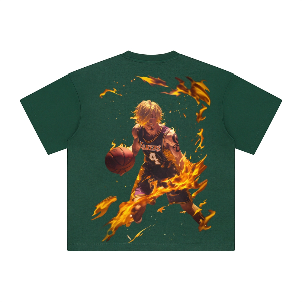 Unisex Vintage Tee丨 Lakers X One Piece Tee