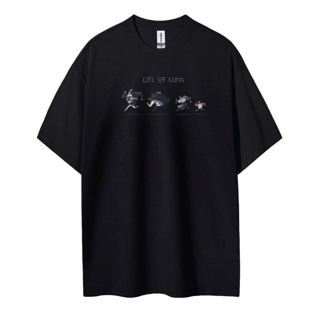 Unisex Vintage Tee丨life of kuma