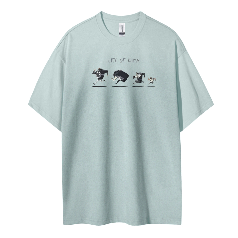 Unisex Vintage Tee丨life of kuma