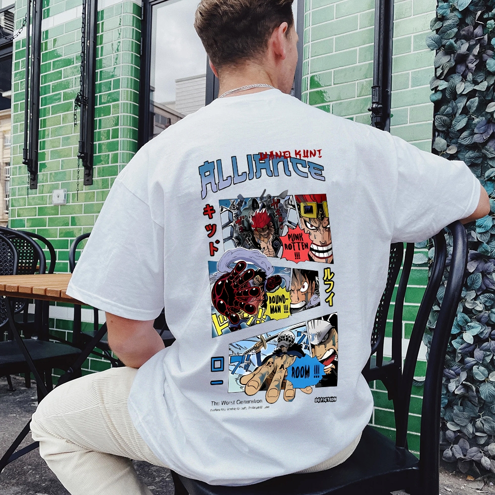 Unisex Vintage Tee丨One Piece