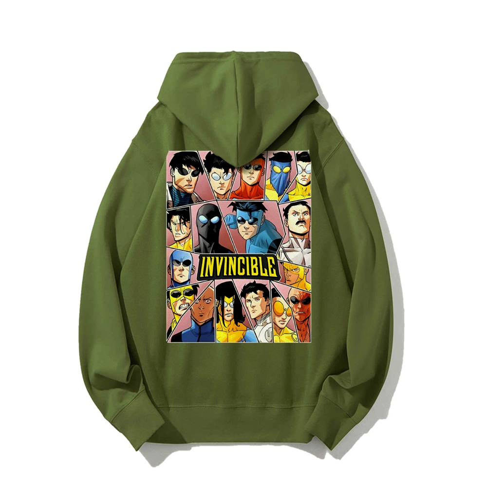 Unisex Vintage Hoodie丨Invincible