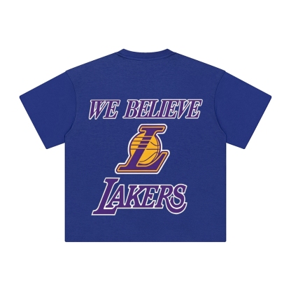 Unisex Vintage Tee丨 Lakers X Dragon Ball Tee