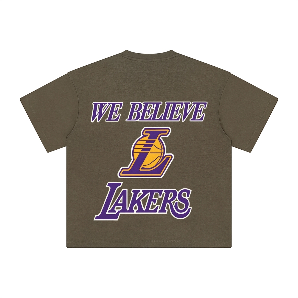 Unisex Vintage Tee丨 Lakers X Dragon Ball Tee