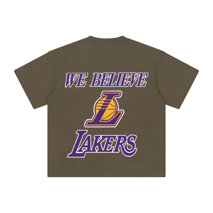 Unisex Vintage Tee丨 Lakers X Dragon Ball Tee