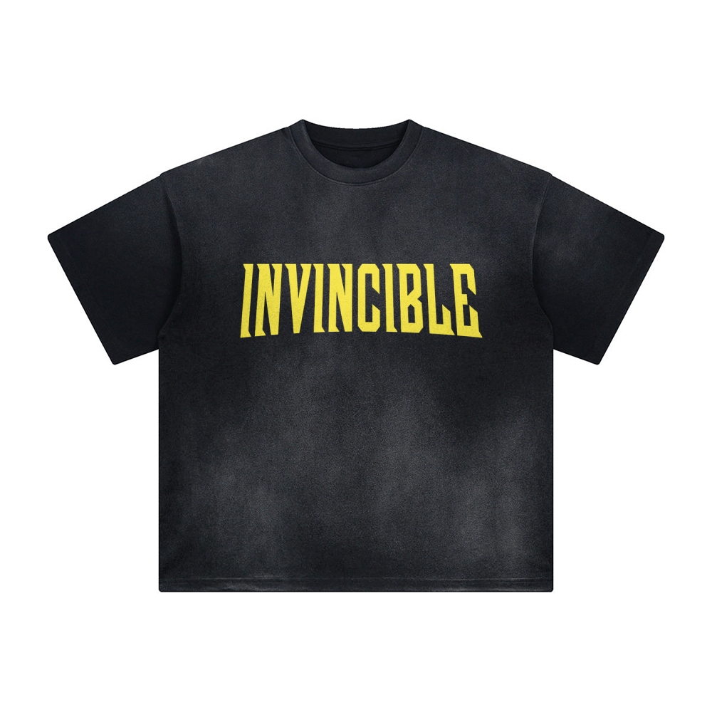Unisex Fit Vintage T-Shirt丨Invincible