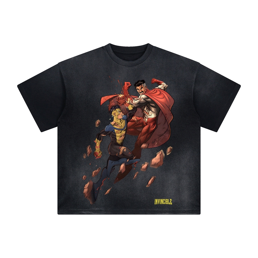 Unisex Fit Vintage T-Shirt丨INVINCIBLE