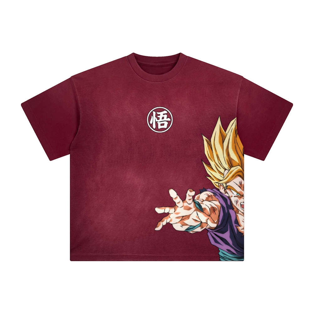 Unisex Fit Vintage T-Shirt丨Dragon Ball