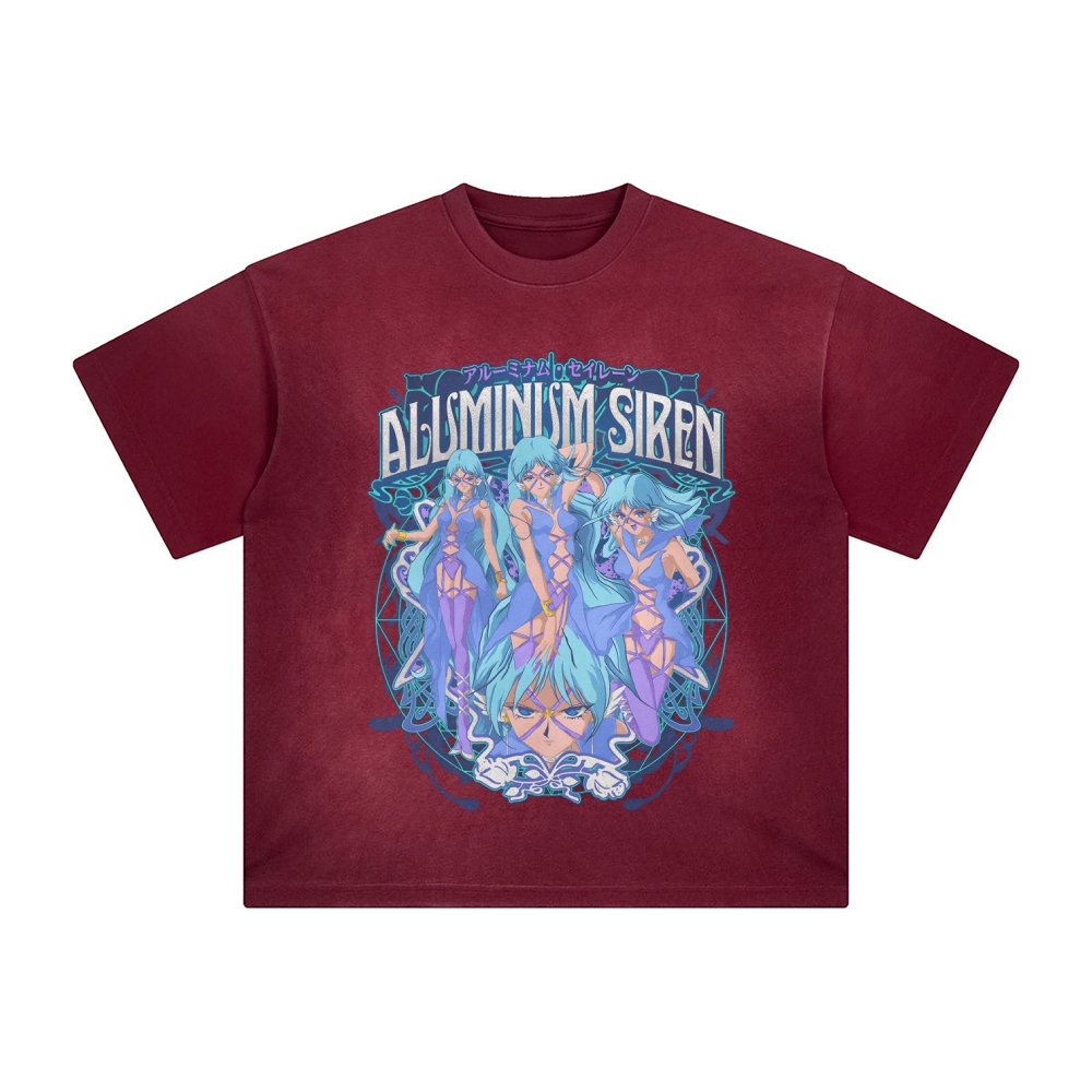 Unisex Anime Inspired Vintage T-Shirt