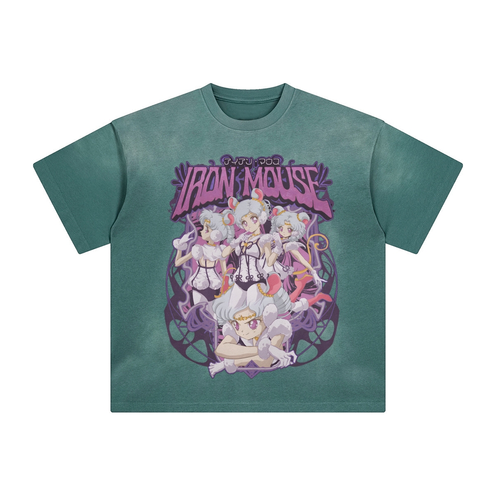 Unisex Anime Inspired Vintage T-Shirt
