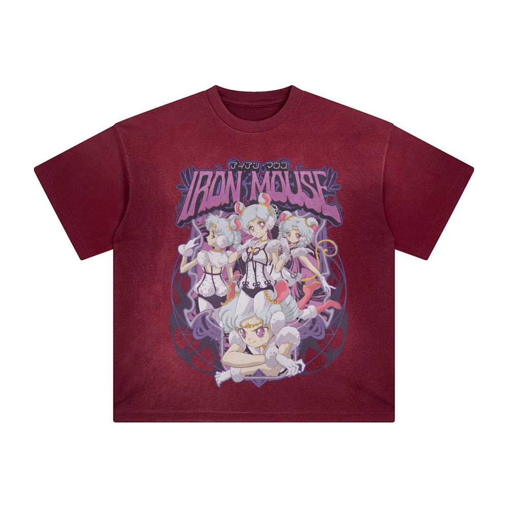 Unisex Anime Inspired Vintage T-Shirt