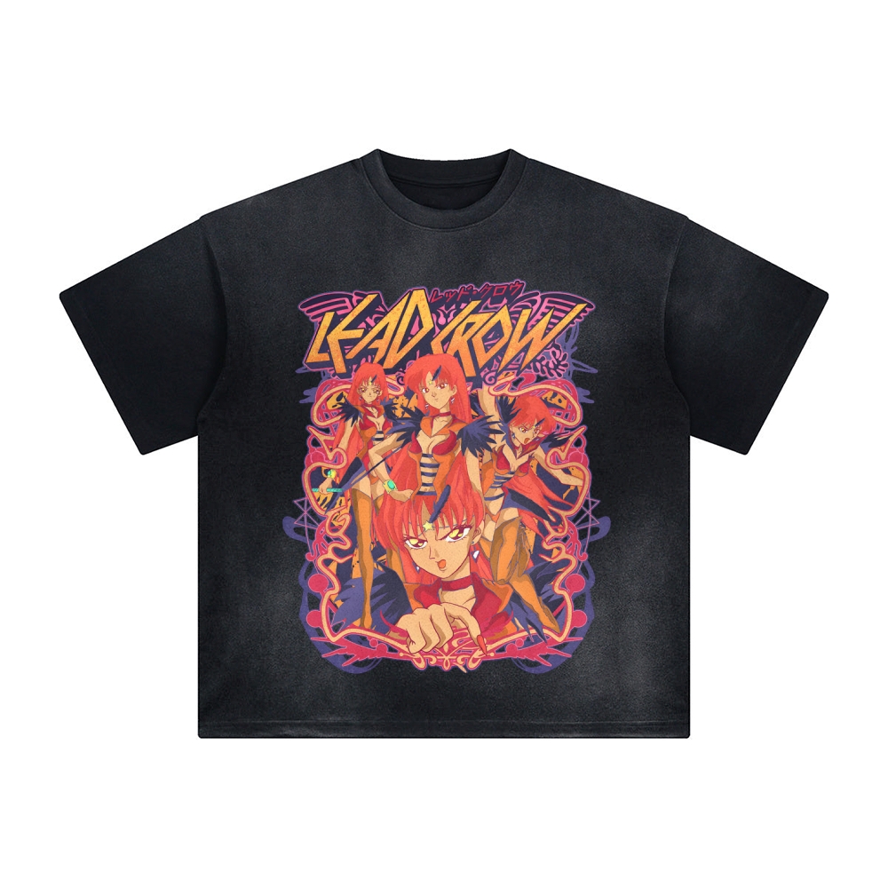 Unisex Anime Inspired Vintage T-Shirt