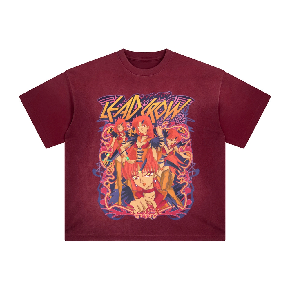 Unisex Anime Inspired Vintage T-Shirt