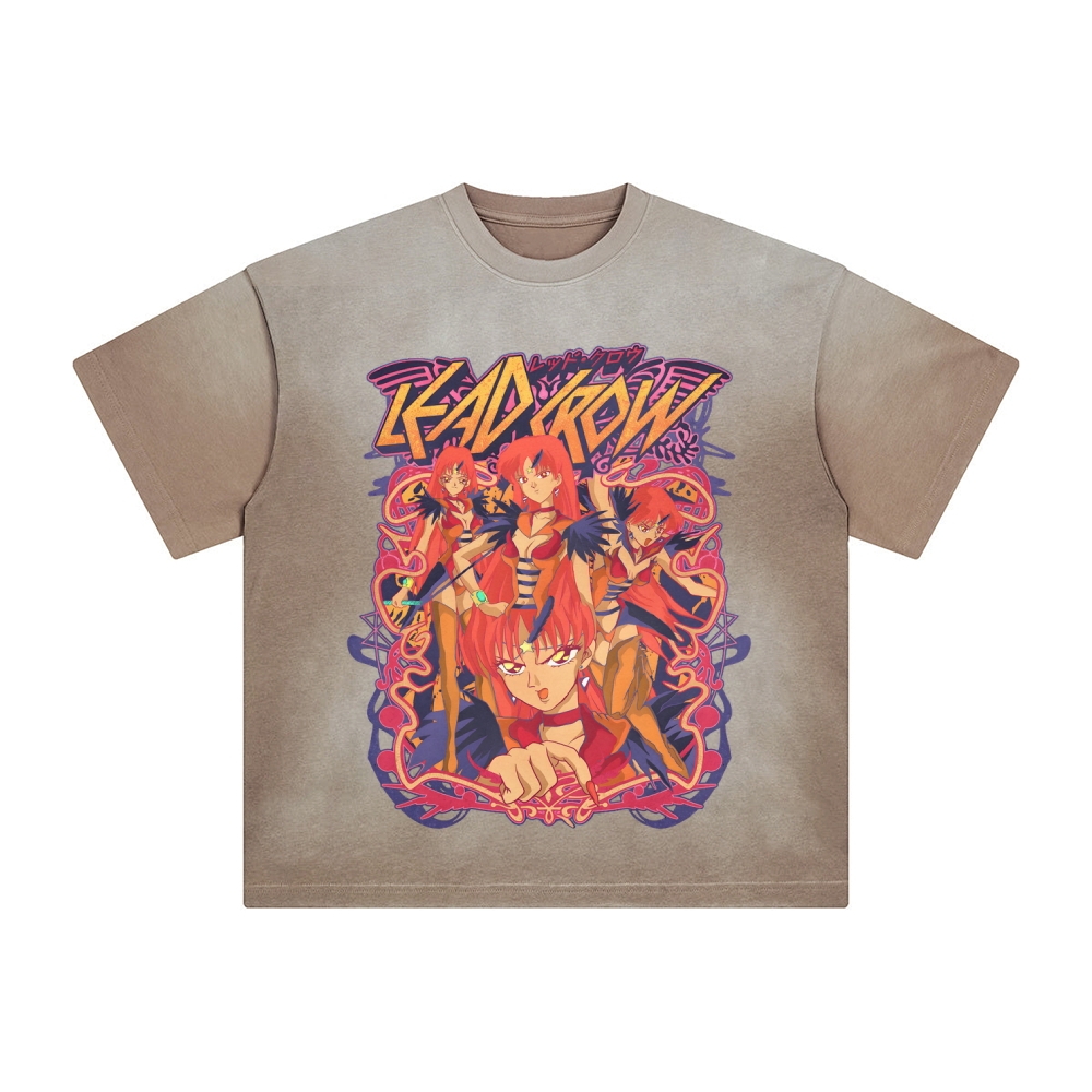 Unisex Anime Inspired Vintage T-Shirt