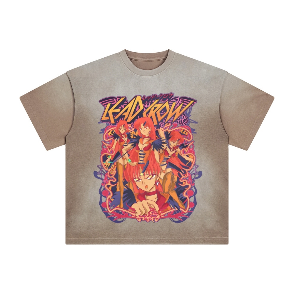 Unisex Anime Inspired Vintage T-Shirt