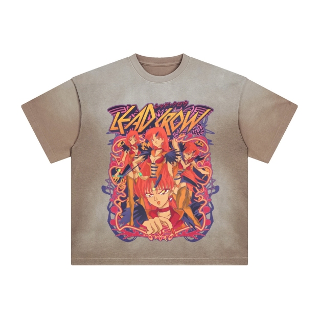 Unisex Anime Inspired Vintage T-Shirt